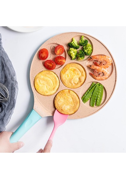 Kahvaltı Yapımcısı Yumurta Şekillendirici Ocak Yapışmaz Fantastik Yumurta Krep Pans Mavi