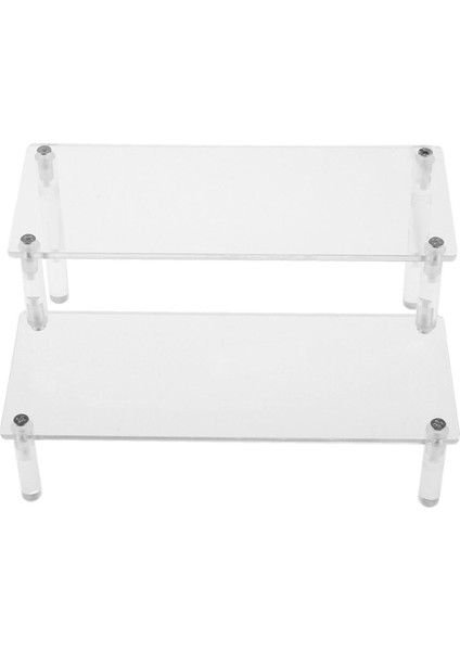 Akrilik Ekran Takı Modelleri Için Riser Standı Oyuncaklar Depolama, Stand (Renk: 2 2 2 Katlı 30X20CM(Yurt Dışından)