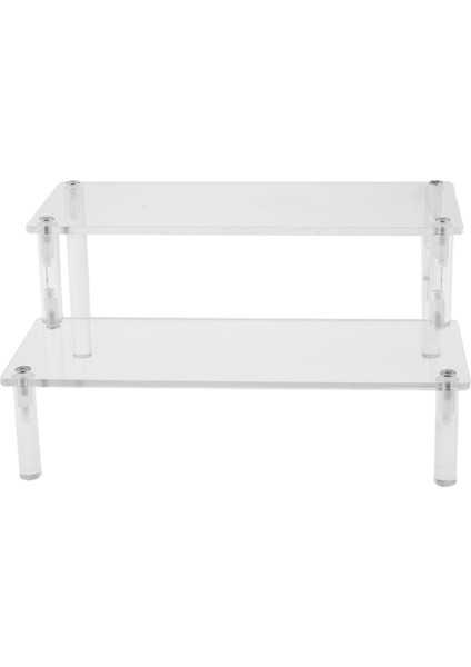 Akrilik Ekran Takı Modelleri Için Riser Standı Oyuncaklar Depolama, Stand (Renk: 2 2 2 Katlı 30X20CM(Yurt Dışından) fiyatları