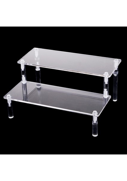 Akrilik Ekran Takı Modelleri Için Riser Standı Oyuncaklar Depolama, Stand (Renk: 2 2 2 Katlı 30X20CM(Yurt Dışından) indirimleri