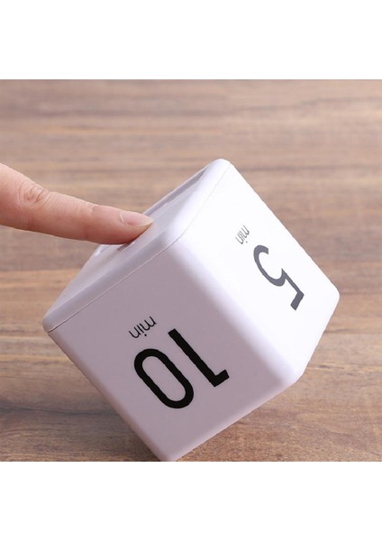 Küp Zamanlayıcı Dijital Zamanlayıcı Pişirme Zamanlayıcı W / LED Ekran 1-3-5-10 Dak indirimleri