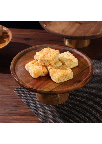 Ahşap Düğün Dekorasyon Kek Standı Masa Tatlı Ekran Yüksek Ayak 20 cm(Yurt Dışından)