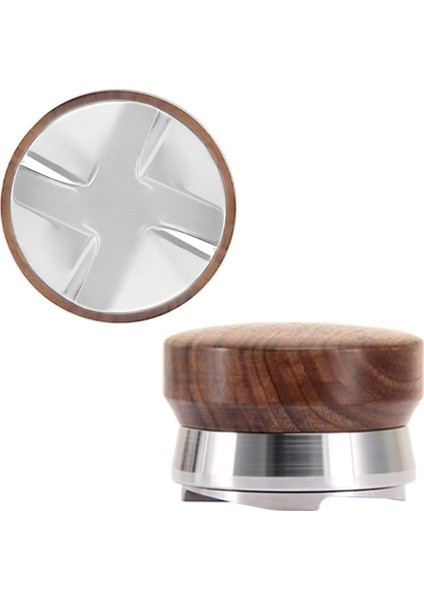 Paslanmaz Taban Kahve Distribütörü Espresso Sabotaj Kahve Leveler 51MM Çapraz
