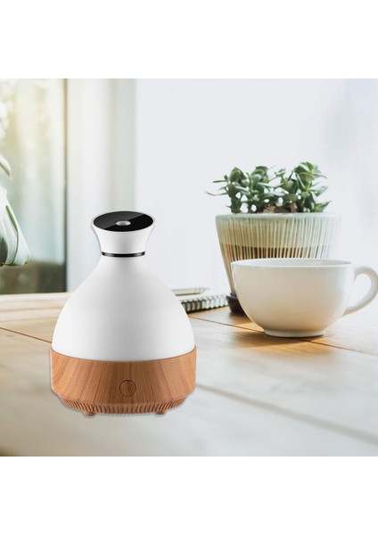 LED Hava Nemlendirici Elektrikli Ahşap Tahıl Ultrasonik 7-Renkli Aroma Difüzör Işık Ahşap Tahıl fiyatları