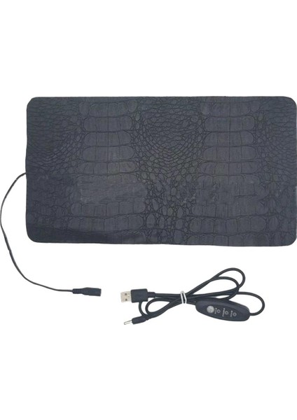 USB Sürüngen Isı Pedi Kertenkele Örümcek Kaplumbağa Için Küçük Su Geçirmez 33X18 cm