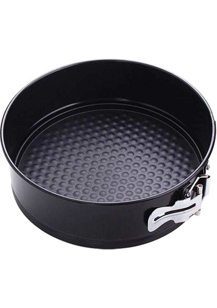Yapışmaz Bahar Formu Yuvarlak / Kalp Kek Pişirme Fırında Kalay Pan Bakeware 22 Cmx7 cm Siyah Yuvarlak 22X7 cm fiyatları
