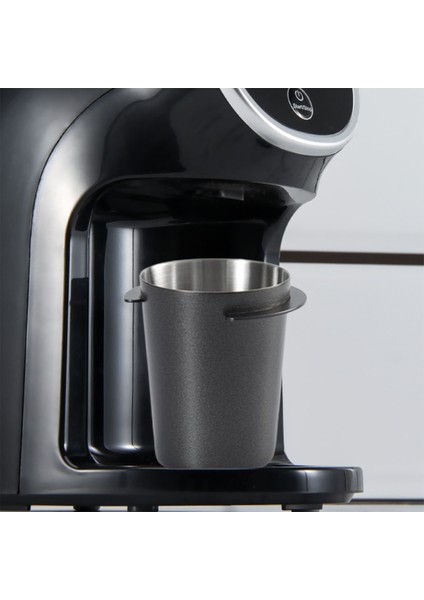 Espresso Dozu Kupası Kombinasyonu Sabotya Toz Besleyici Portafilter Mutfak 2.28 Inç Siyah fiyatları