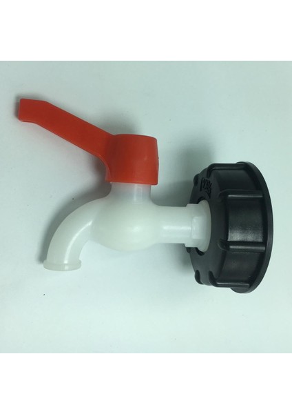 Pvc Kalın DN20 Su Yağı Ton / Ibc Namlu Için Konnektör Adaptör Vanası