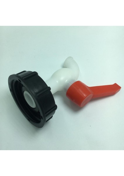 Pvc Kalın DN20 Su Yağı Ton / Ibc Namlu Için Konnektör Adaptör Vanası