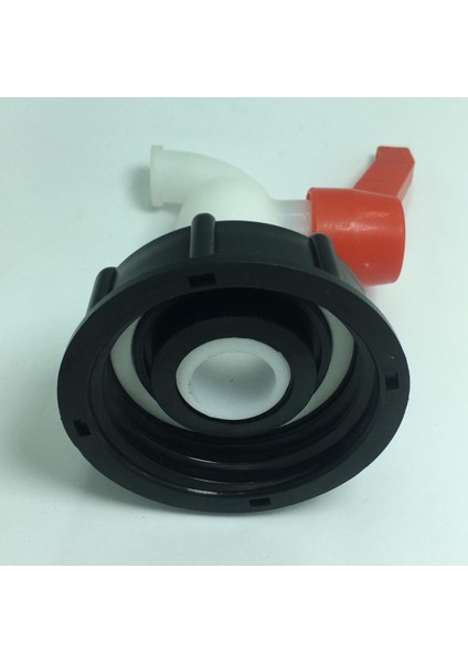 Pvc Kalın DN20 Su Yağı Ton / Ibc Namlu Için Konnektör Adaptör Vanası