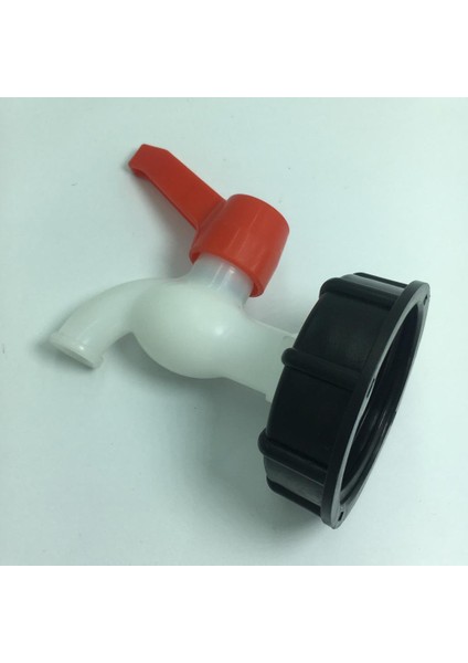 Pvc Kalın DN20 Su Yağı Ton / Ibc Namlu Için Konnektör Adaptör Vanası