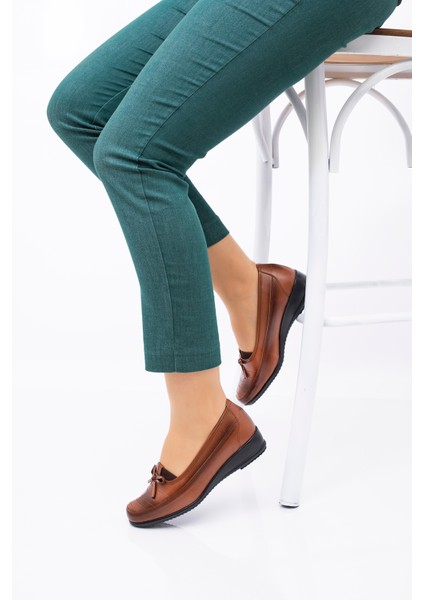 Anne Ayakkabısı Siyah Tam Ortopedik Deri Taban Günlük Her Mevsim fırsatları