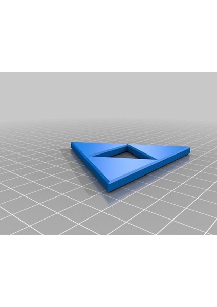 Bükülmüş Soyut Piramit Plastik Aparat