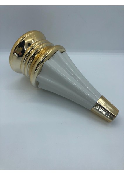 Dekoratif, 17 cm Beyaz-Gold Plastik Koltuk,mobilya Ayağı (4 Adet) fiyatları
