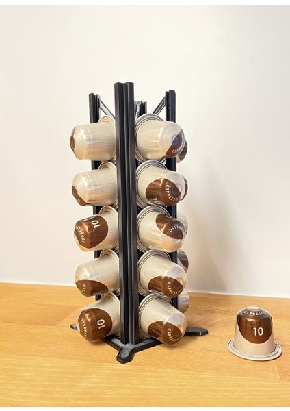 Nespresso Uyumlu Kapsül Kahve Tutucu V2 - 20 Kapsül