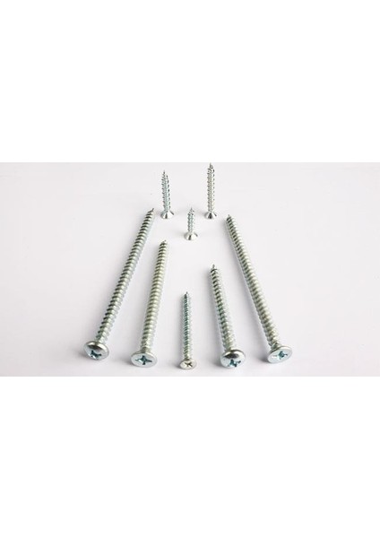 3,9*22 Seyrek Diş Pvc Vidası 25 Adet