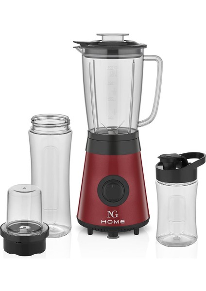 Retro Plus Smoothie Blender Kırmızı