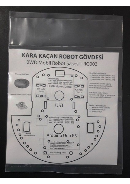 Kara Kaçan - Robot Platformu Gövdesi