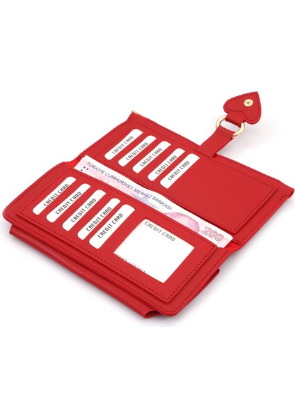 Kadın Cüzdan Yumuşak Derili Tokalı Bayan Cüzdan Aksesuar modelleri