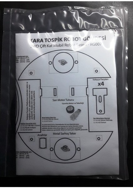 Kara Tospik - Robot Platformu Gövdesi