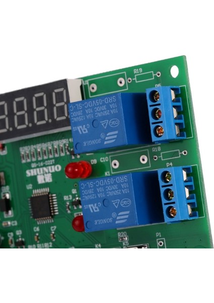 Dc 5V-24V Dijital Akıllı Sıcaklık ve Nem Kontrol Termostat Modülü