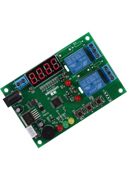 Dc 5V-24V Dijital Akıllı Sıcaklık ve Nem Kontrol Termostat Modülü