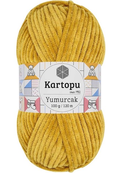 Yumurcak El Örgü Ipi 100 gr Hardal K310