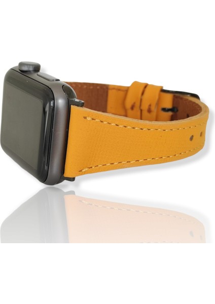 Apple Watch Uyumlu Kadın Klasik Deri Kordon 38 40 41MM