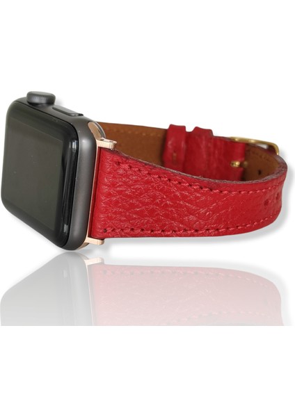 Apple Watch Uyumlu Kadın Klasik Deri Kordon 38 40 41MM