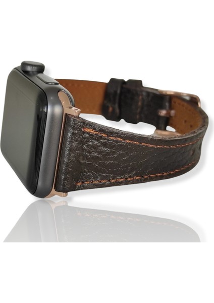 Apple Watch Uyumlu Kadın Klasik Deri Kordon 38 40 41MM