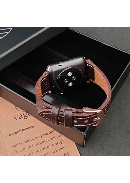 Apple Watch Uyumlu Kadın Klasik Deri Kordon 38 40 41MM modelleri