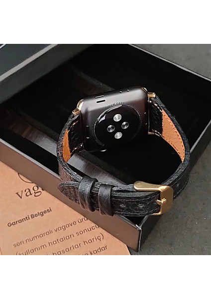 Apple Watch Uyumlu Kadın Klasik Deri Kordon 38 40 41MM modelleri