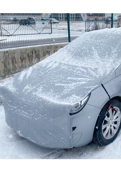 Buzlanmayı Önleyici Oto Ön Cam Yarım Branda Premium Kalite Tüm Araçlara Uyumludur fırsatları
