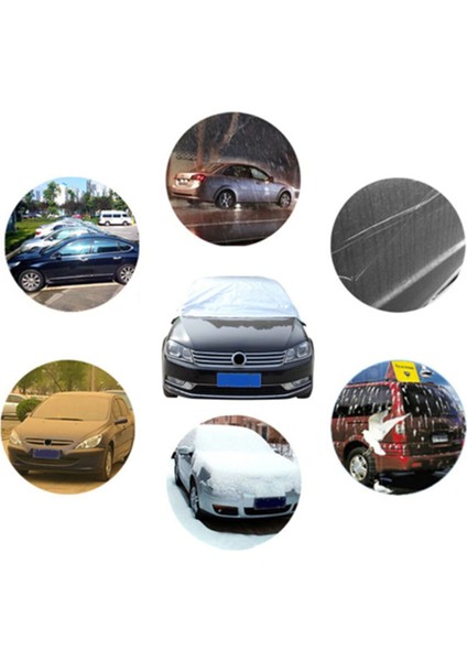 Buzlanmayı Önleyici Oto Yarım Branda Kar Buz Koruyucu Yarım Branda Örtü modelleri