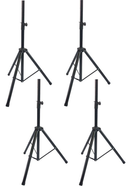 KB01-4X 4LÜ SET Kabin Hoparlör Standı Sehpası - Hoparlör Ayağı