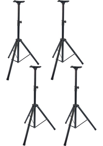 KB01-4X 4LÜ SET Kabin Hoparlör Standı Sehpası - Hoparlör Ayağı