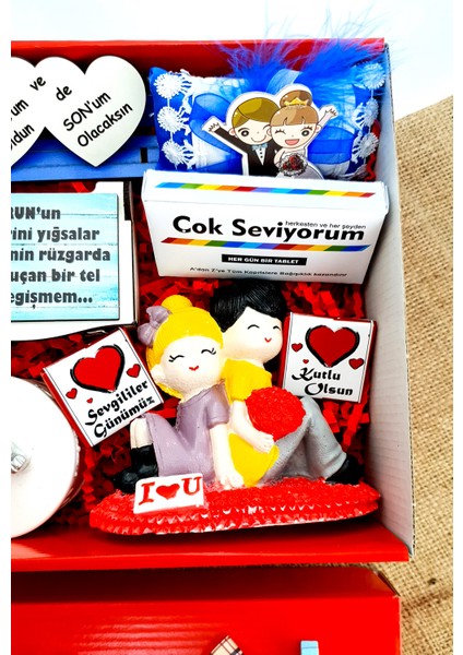 Sevgililer Günü Hediyesi Sevgiliye Hediye Sürpriz Romantik Hediye 14 Şubat Doğumgünü 1EURO7FE9 Şbt