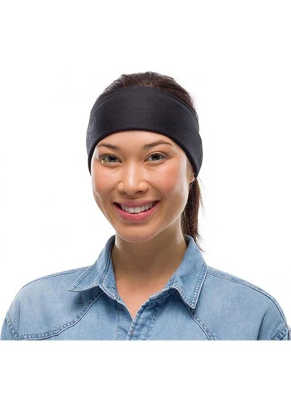 Buff Orıgınal Ecostretch Solıd Black Siyah Unisex Bandana BUF.117818.999