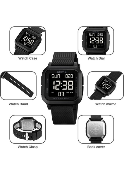 Dijital Suya Dayanaklı Erkek Saat (Yurt Dışından) fiyatları