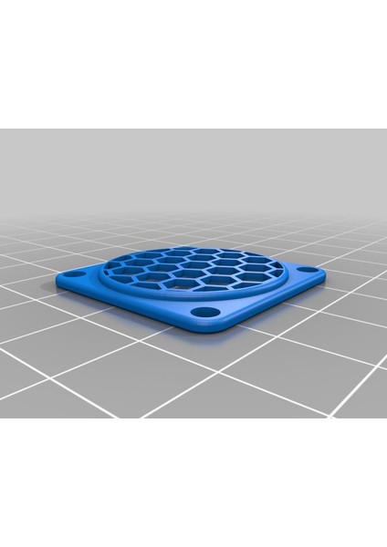 30X30MM Fan Koruma / Fan Izgarası Plastik Aparat