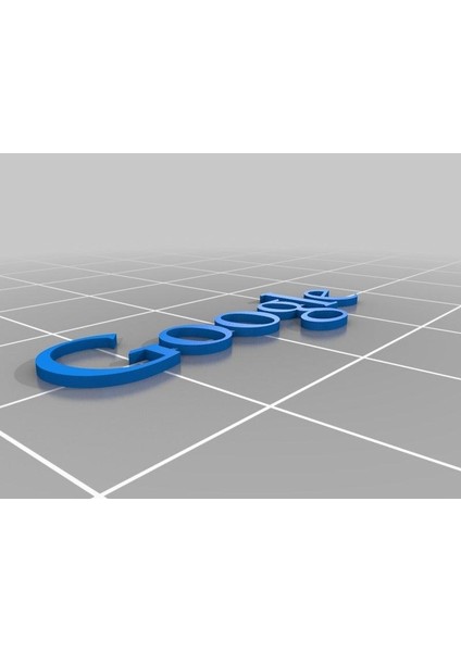 Google Logosu Biblo Dekoratif Hediyelik Süs Eşyası Maket modelleri