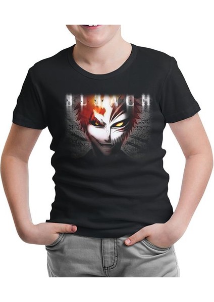 Lordd T-Shirt Bleach Siyah Çocuk Tshirt