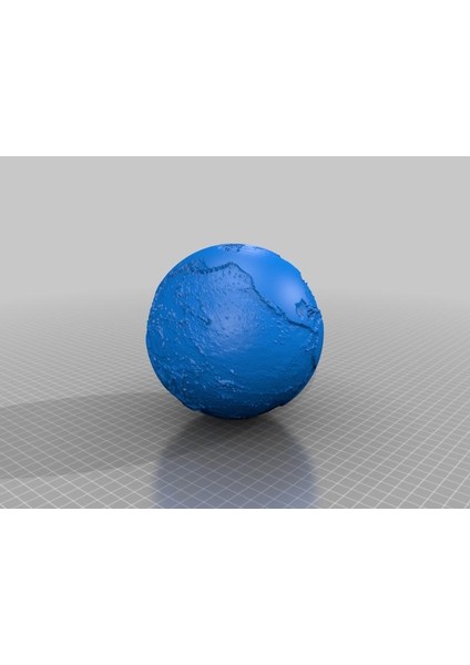 Seafloor Globe 40X, Dünya 130.000 De Üçgenler Plastik Aparat
