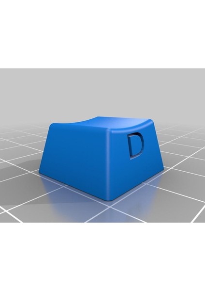 Özelleştirilebilir Romer-G Keycaps Openscad Plastik Aparat