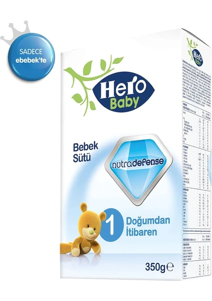 Hero Baby Nutradefense 1 Bebek Sütü 350 G