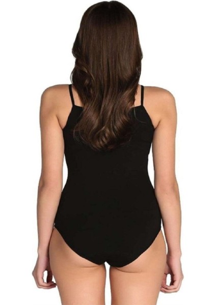 Kadın Beyaz Ip Askılı Zıbın Body Atlet 0148