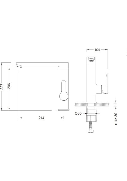 Bocchi Tek Kumandalı Eviye Bataryası Krom 2201 0005 fiyatları