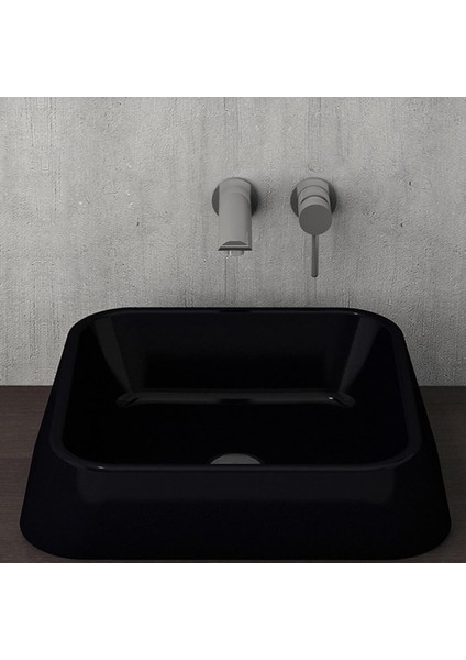 Bocchi Firenze Çanak Lavabo Parlak Siyah 1005-005-0125 fiyatları