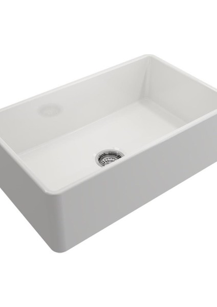 Bocchi Lavello Mutfak Eviyesi 76 cm Parlak Beyaz 1138-001-0120-03