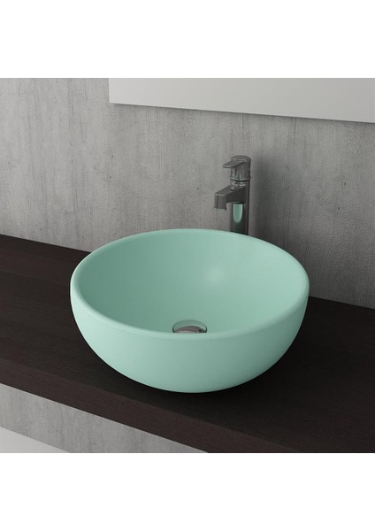 Bocchi Venezia Çanak Lavabo 45 cm Mat Mint Yeşil 1119-033-0125